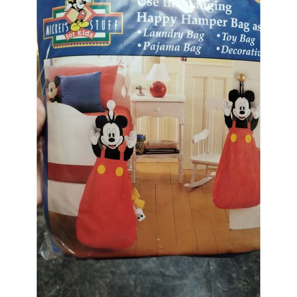 Happy Hamper Bag Mickey's Stuff for Kids Disney Laundry Toys Decoration Pajamas - Picture 6 of 6